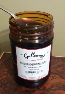 unsulphured molasses, blackstrap molasses, Galloway's Specialty Foods