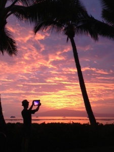 Lahaina, Maui, Hawaii, sunset